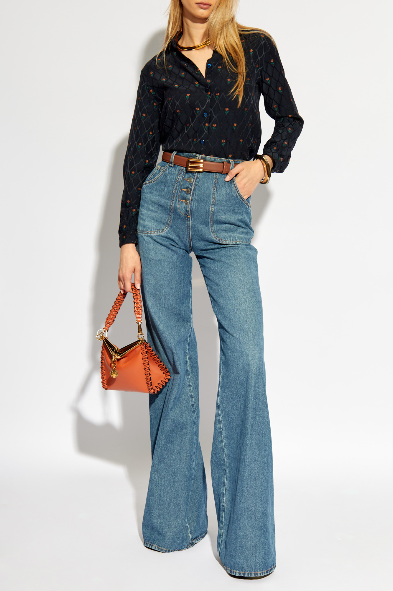 Etro Floral Print Shirt | Women's Clothing | Vitkac